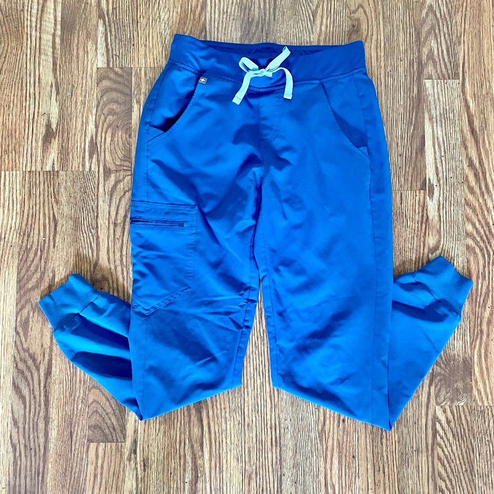 Figs Zamora Jogger Pants Royal Blue